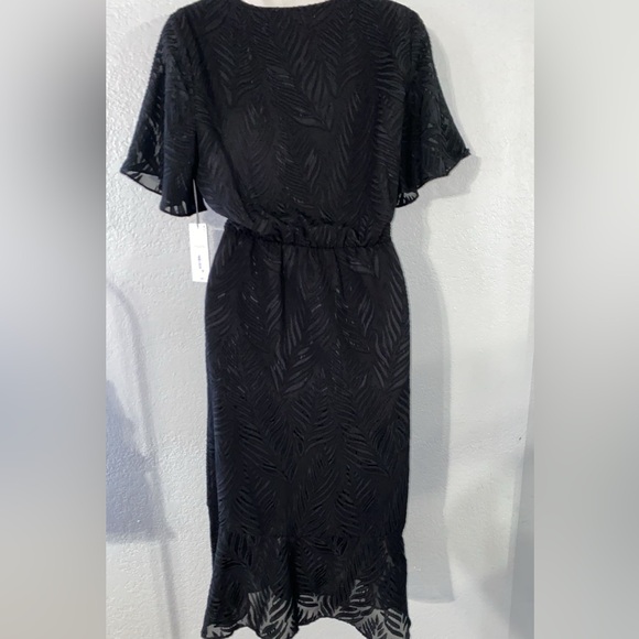 Liz Claiborne elegant black dress size M - Picture 8 of 8